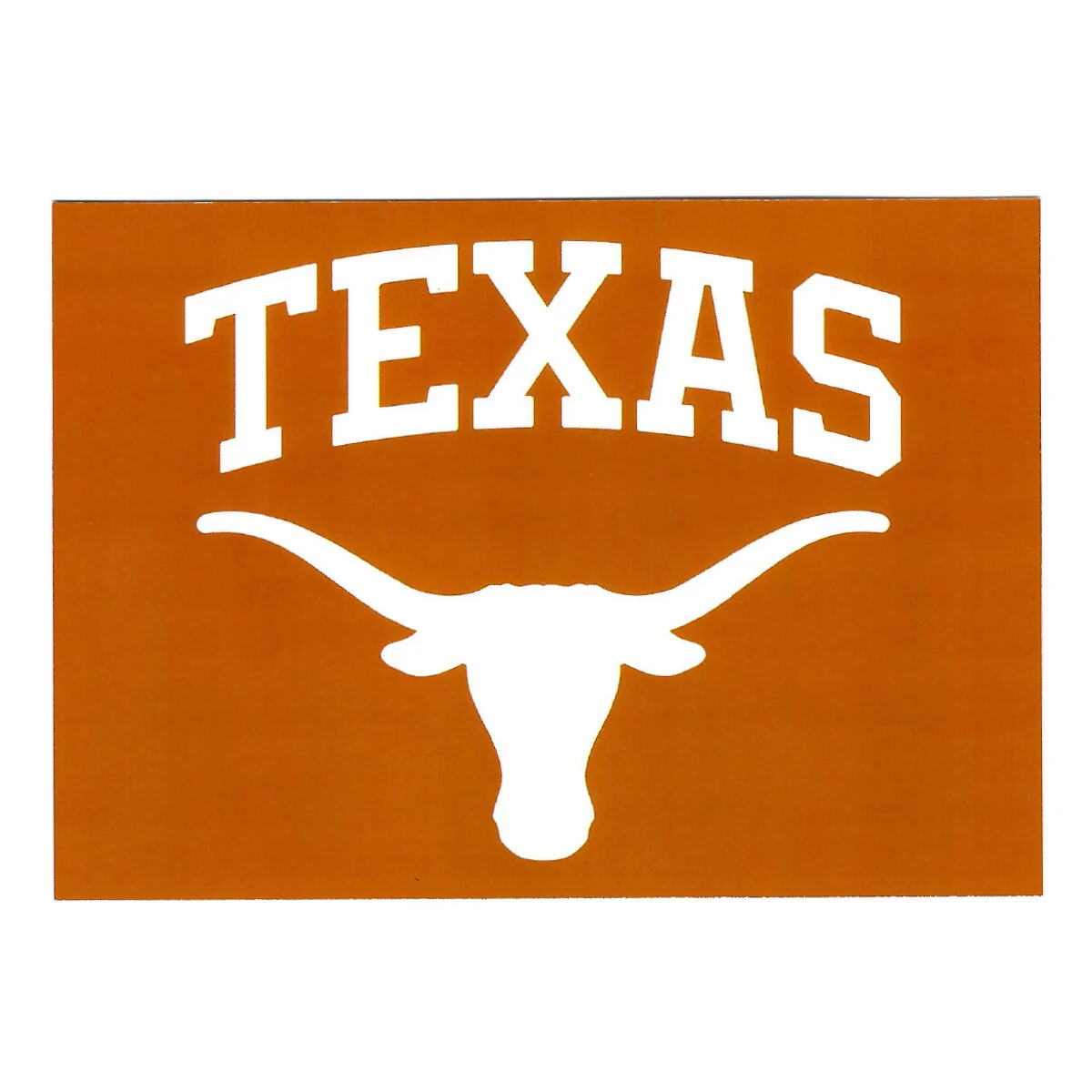 Arch Texas Over Longhorn Postcard
