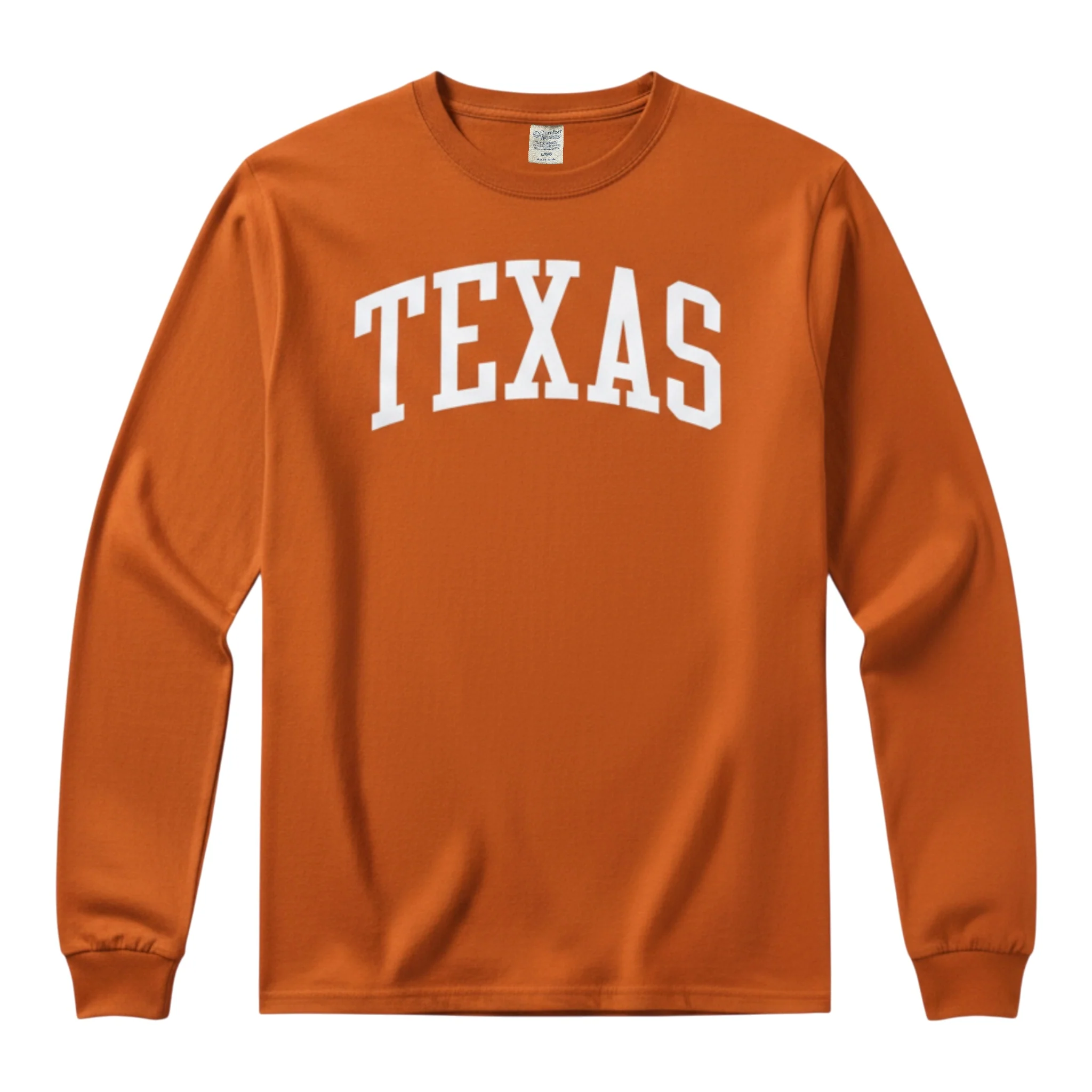 Arched Texas ComfortWash Long Sleeve Tee