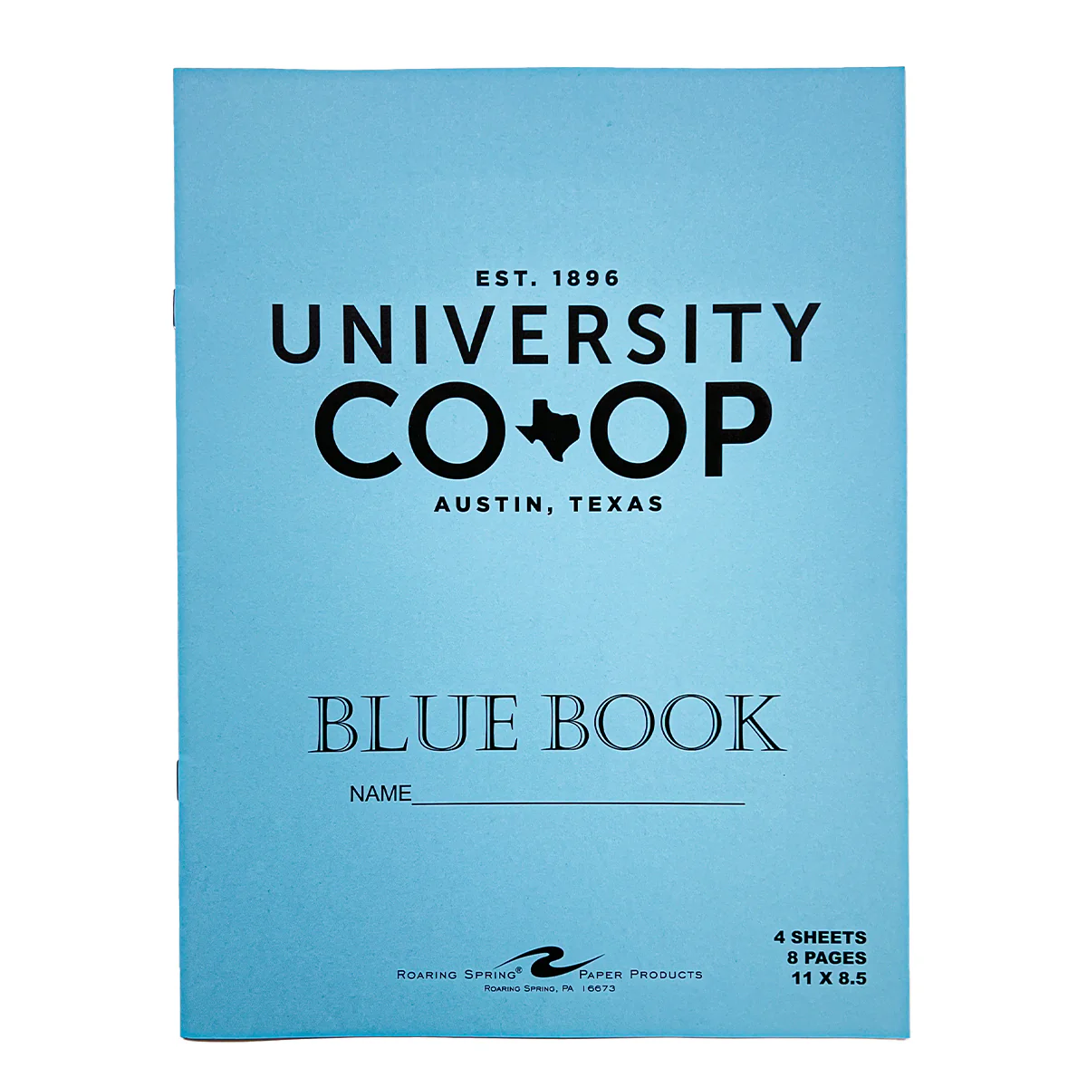 Blue Book - 4 Sheets