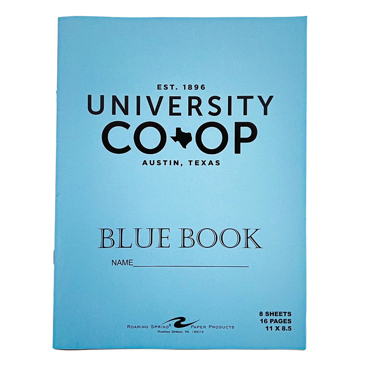 Blue Book - 8 Sheets