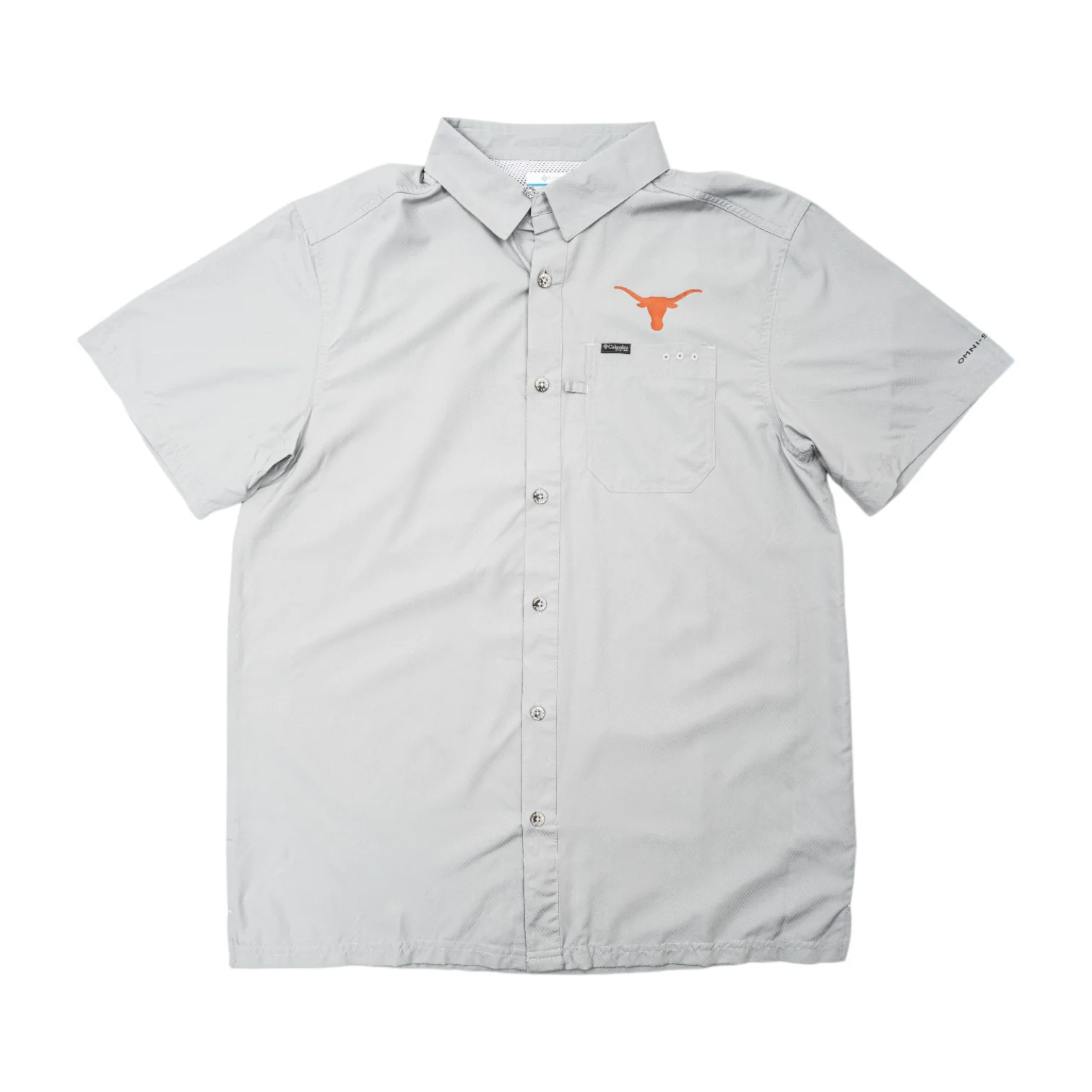 Columbia Texas Longhorns Slack Tide Camp Shirt