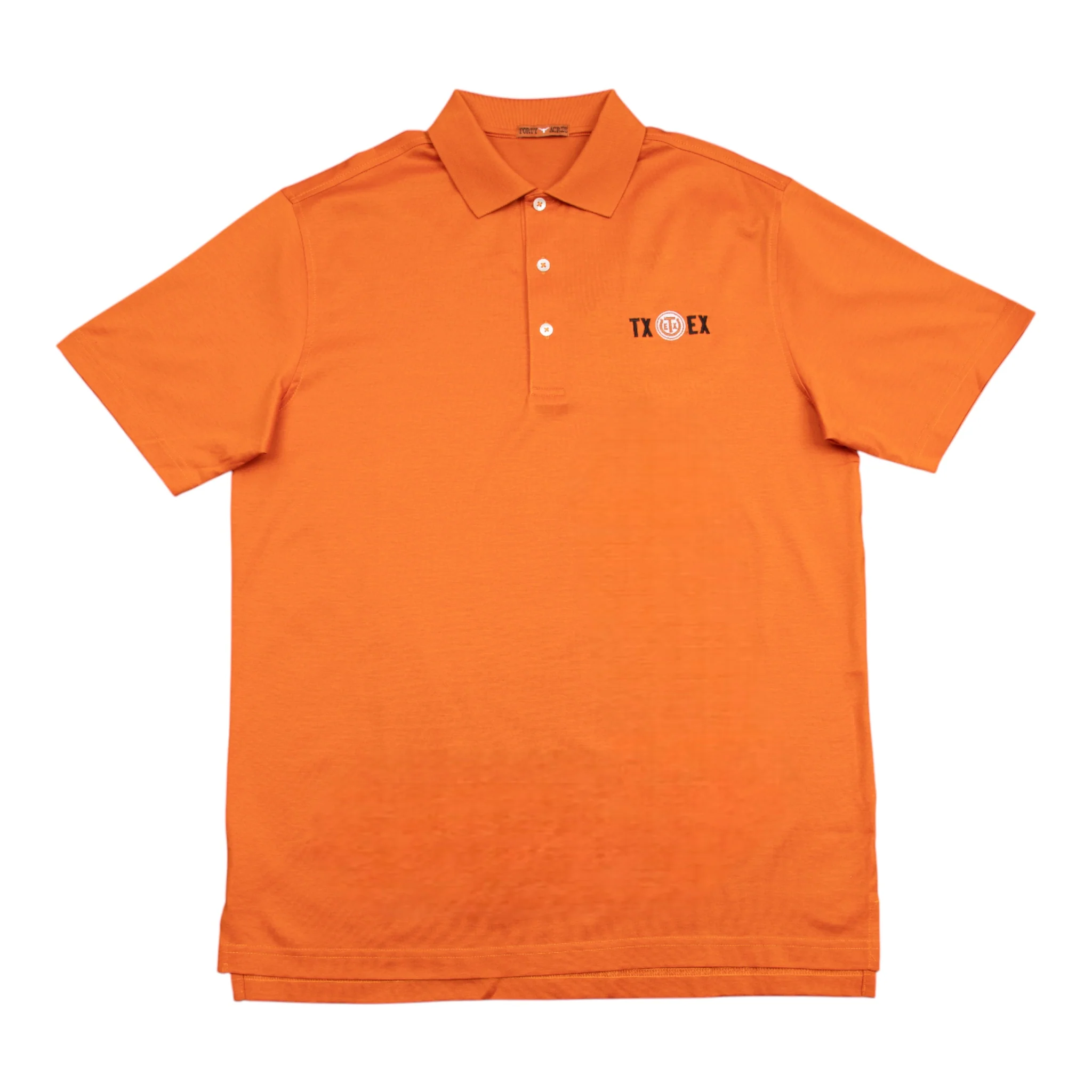 Forty Acres Texas Exes Mercerized Supima Solid Polo - Image 4