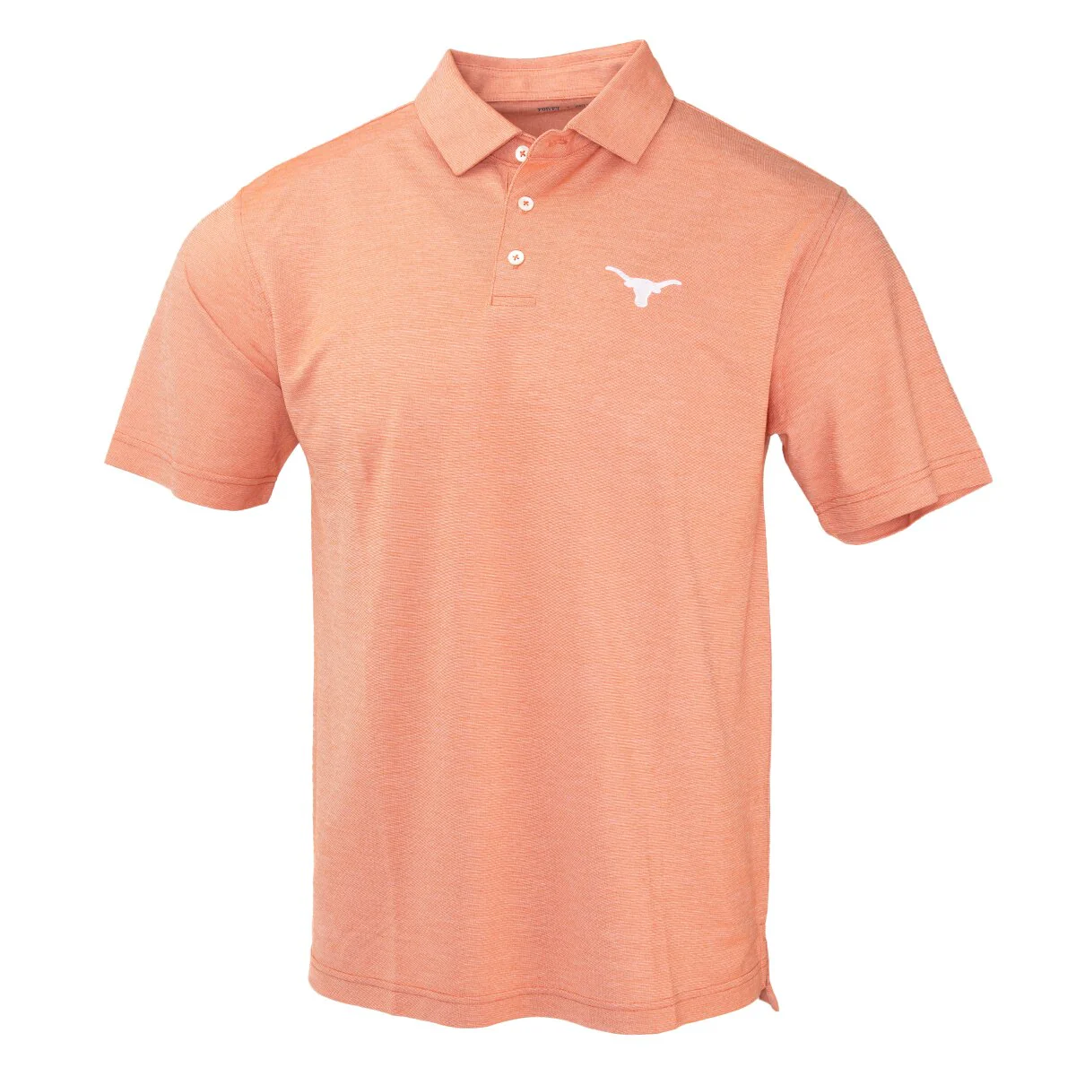 Forty Acres Texas Longhorns Jack Stripe Luxtec Polo