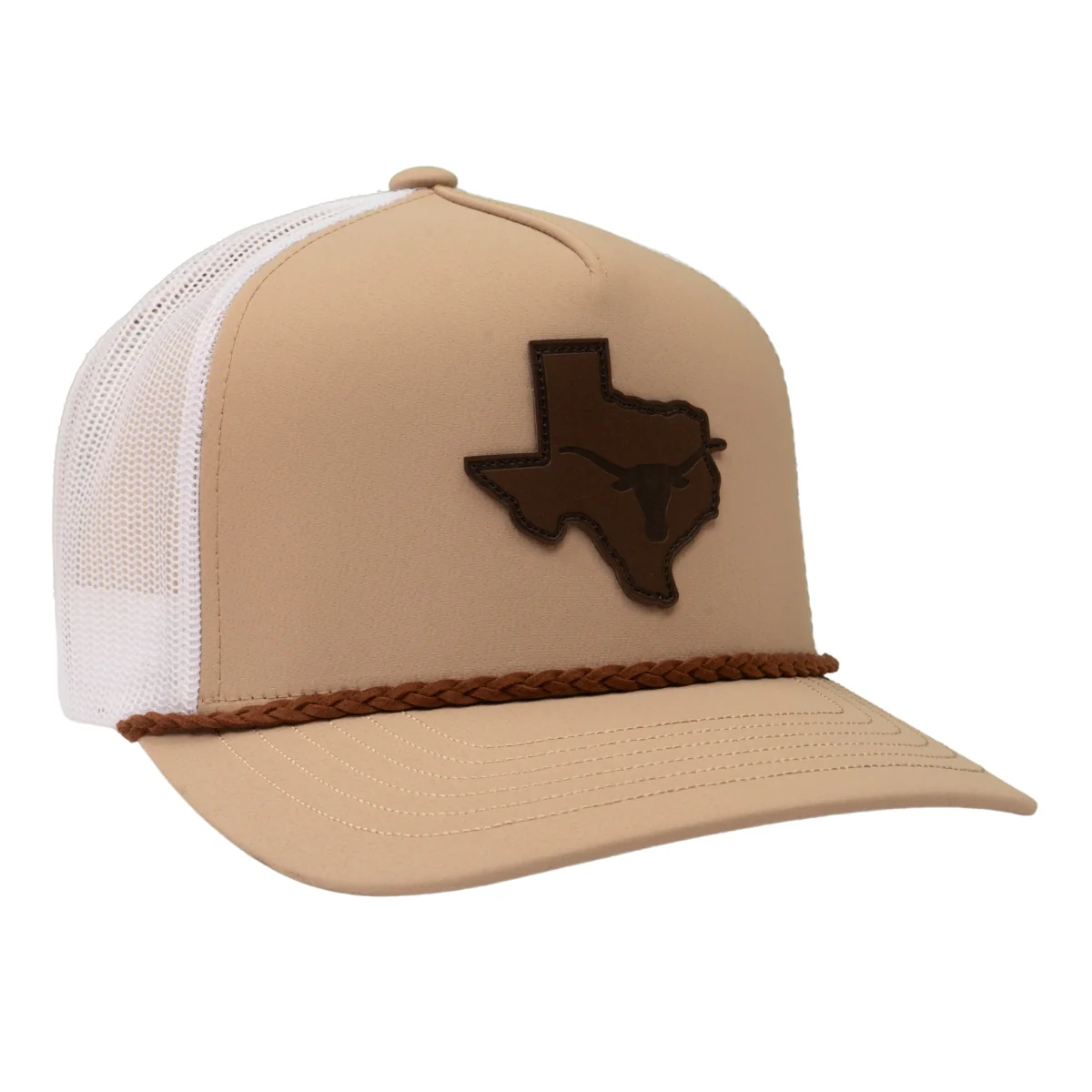 Hooey Texas Longhorns State Leather Patch Hat - Image 2