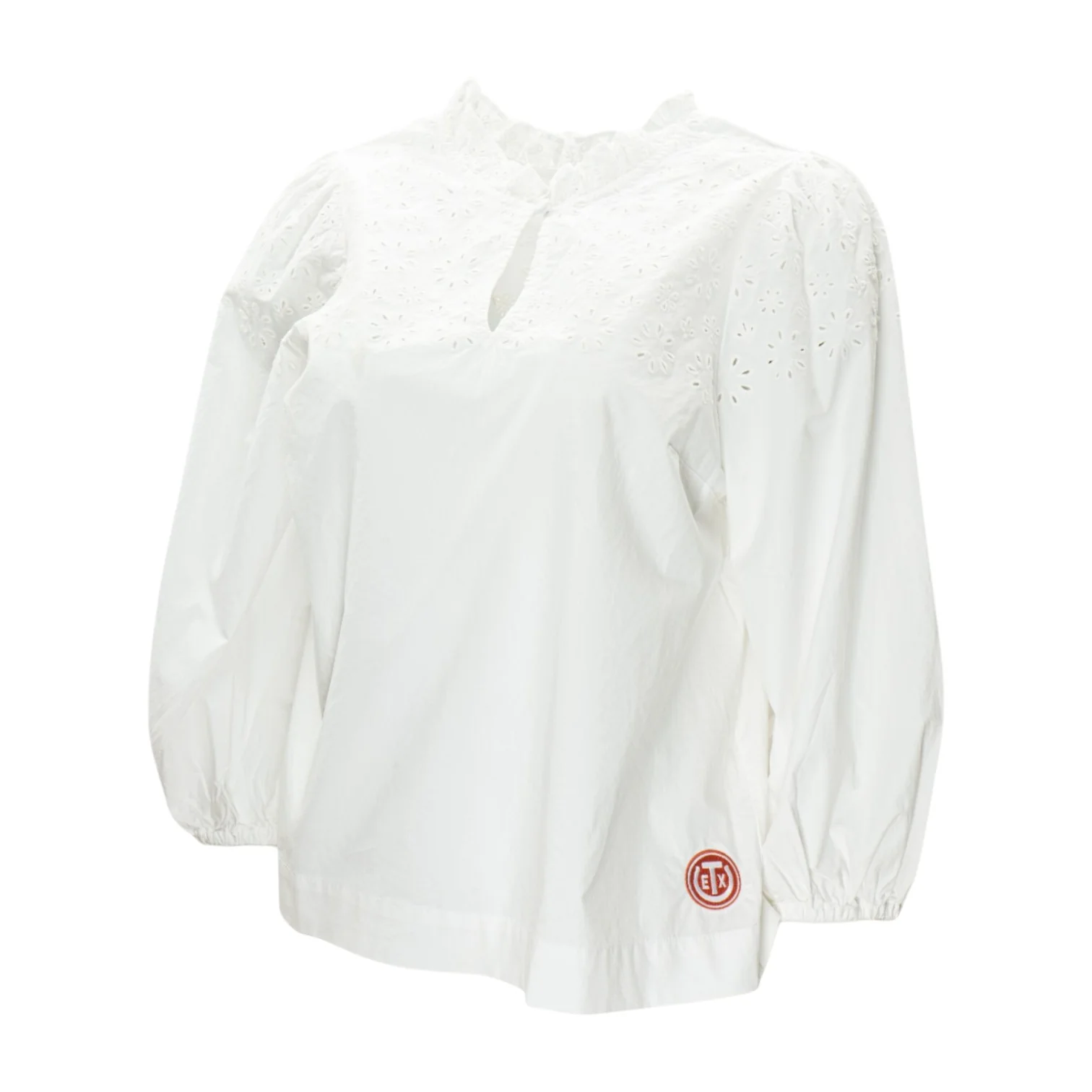 Johnnie-O Texas Exes Libby Popover Blouse