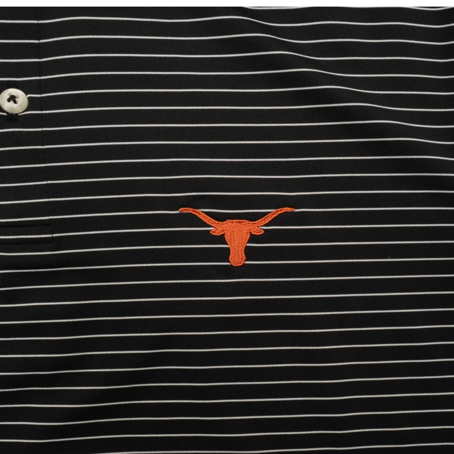 Johnnie-O Texas Longhorns Beau Pinstripe Polo - Image 4