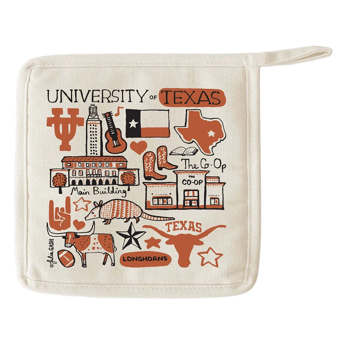 Julia Gash University of Texas Potholder