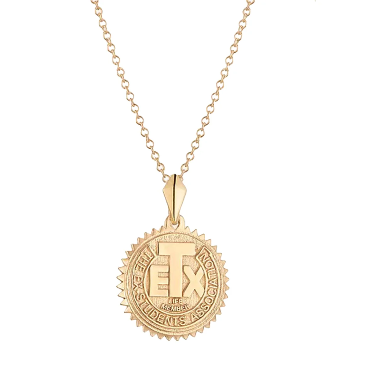 Kyle Cavan Texas Exes Life Member Sunburst Necklace