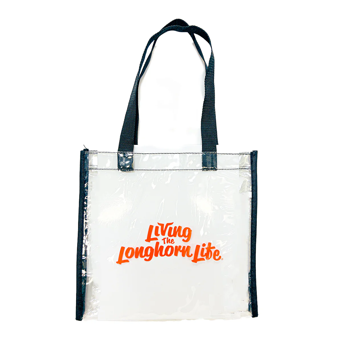 Living the Longhorn Life Clear Stadium Tote Bag