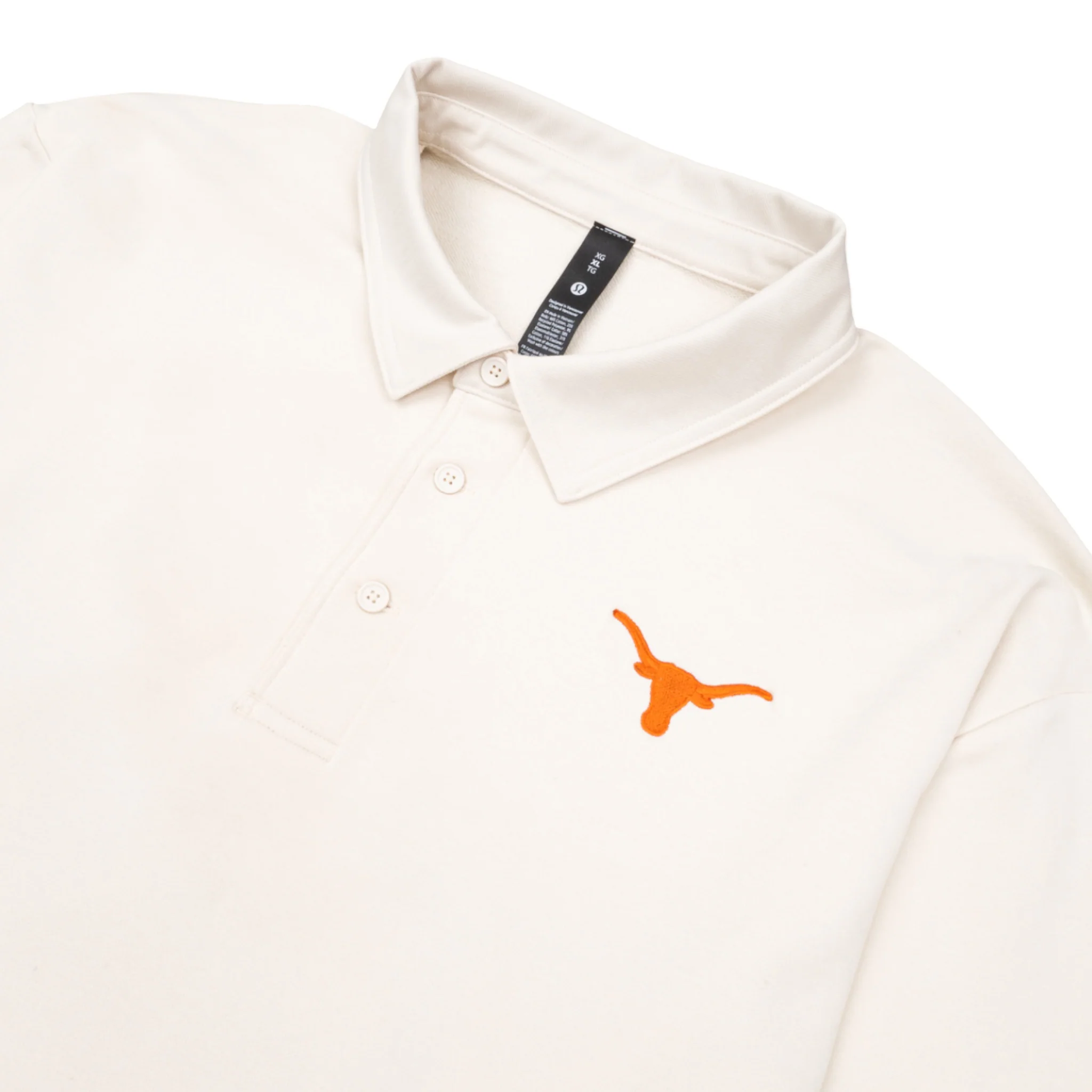 lululemon Texas Longhorns French Terry Long Sleeve Rugby Polo - Image 2