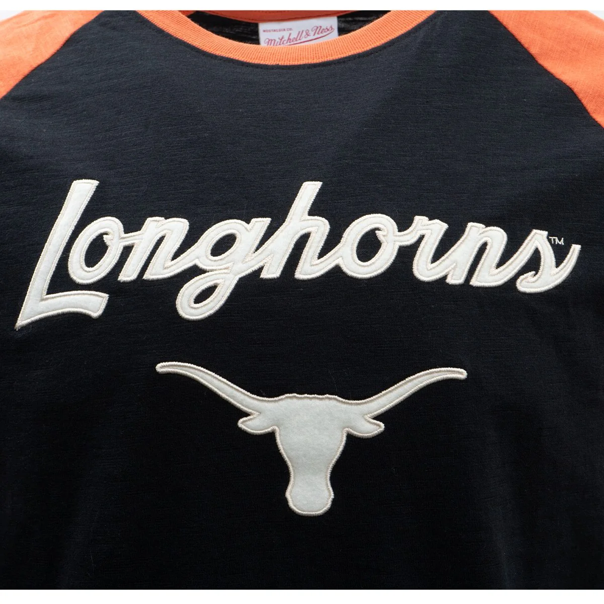 Mitchell & Ness Texas Longhorns Script Slub Tee - Image 2
