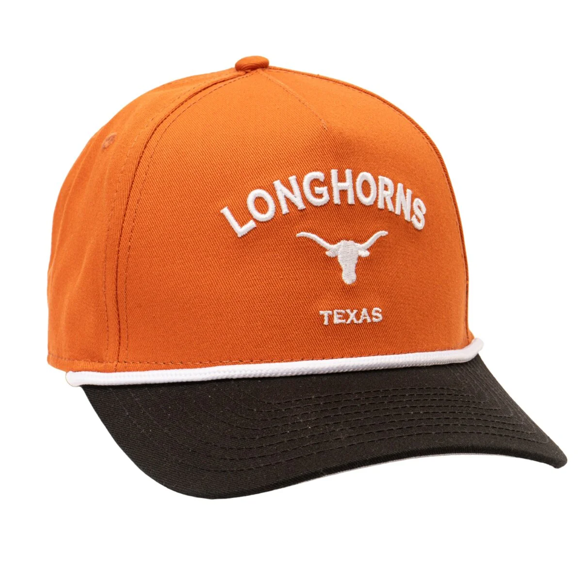 New Era Texas Longhorns 9FORTYMC A Frame Two Tone Rope Hat - Image 2