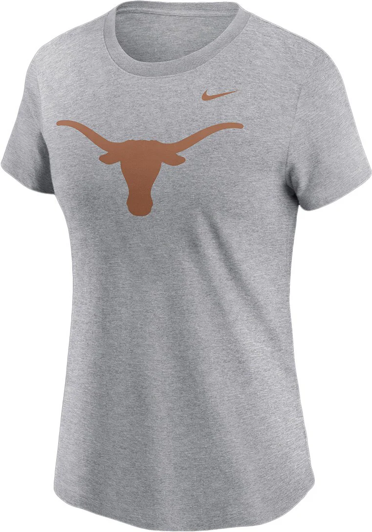 Nike Texas Longhorns Cotton Jersey Crew Tee - Image 3