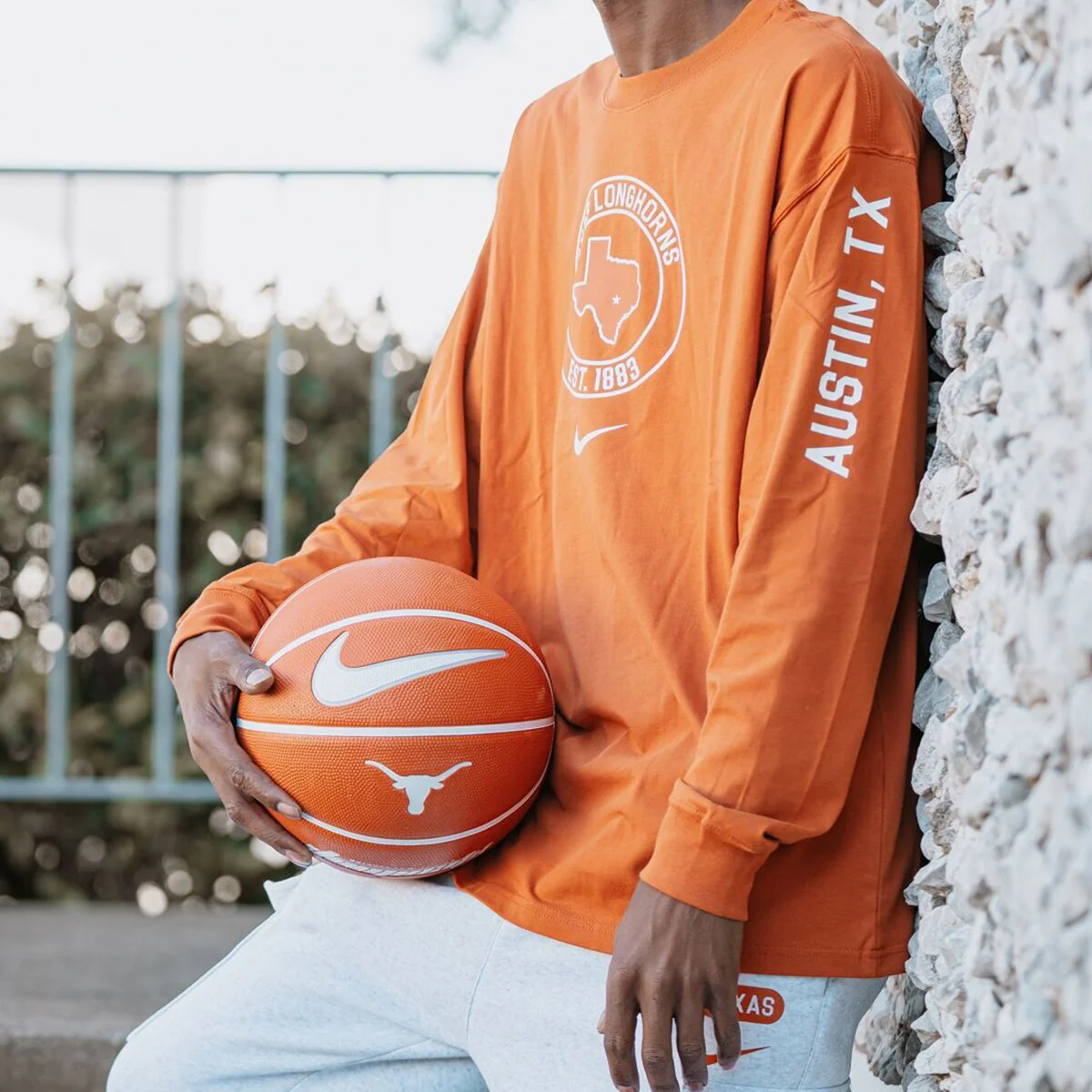 Nike Texas Longhorns Max90 Long-Sleeve T-Shirt - Image 3
