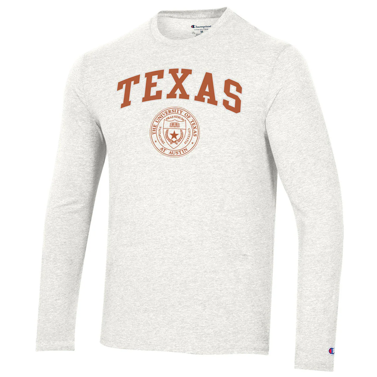 Champion University of Texas Seal Tri-Blend Long Sleeve Tee