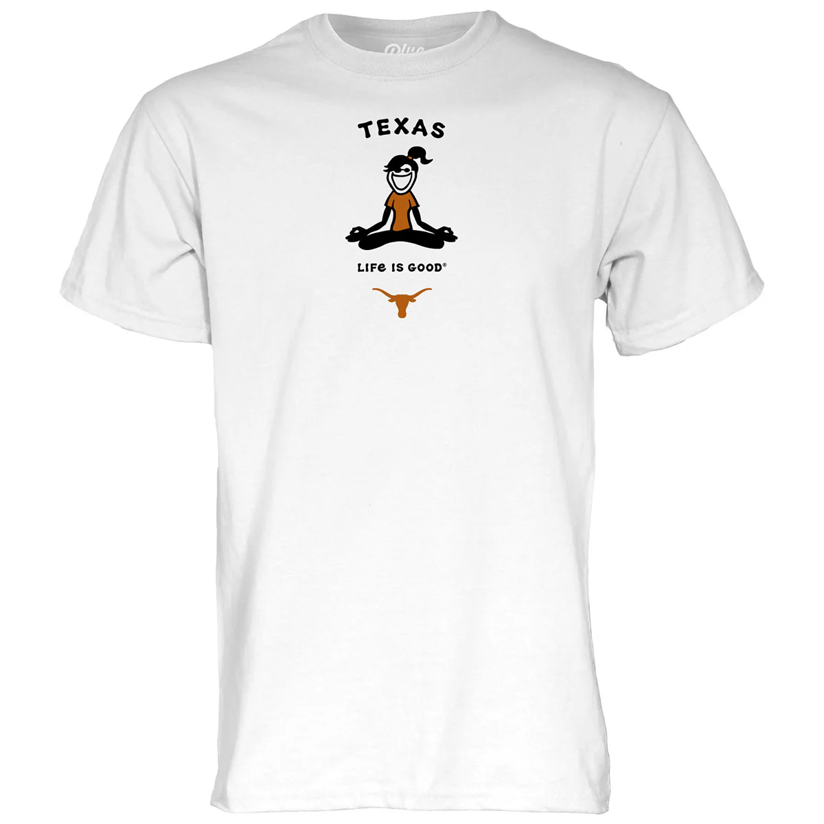 Texas Longhorns Life Is Good Jackie Yoga Tee