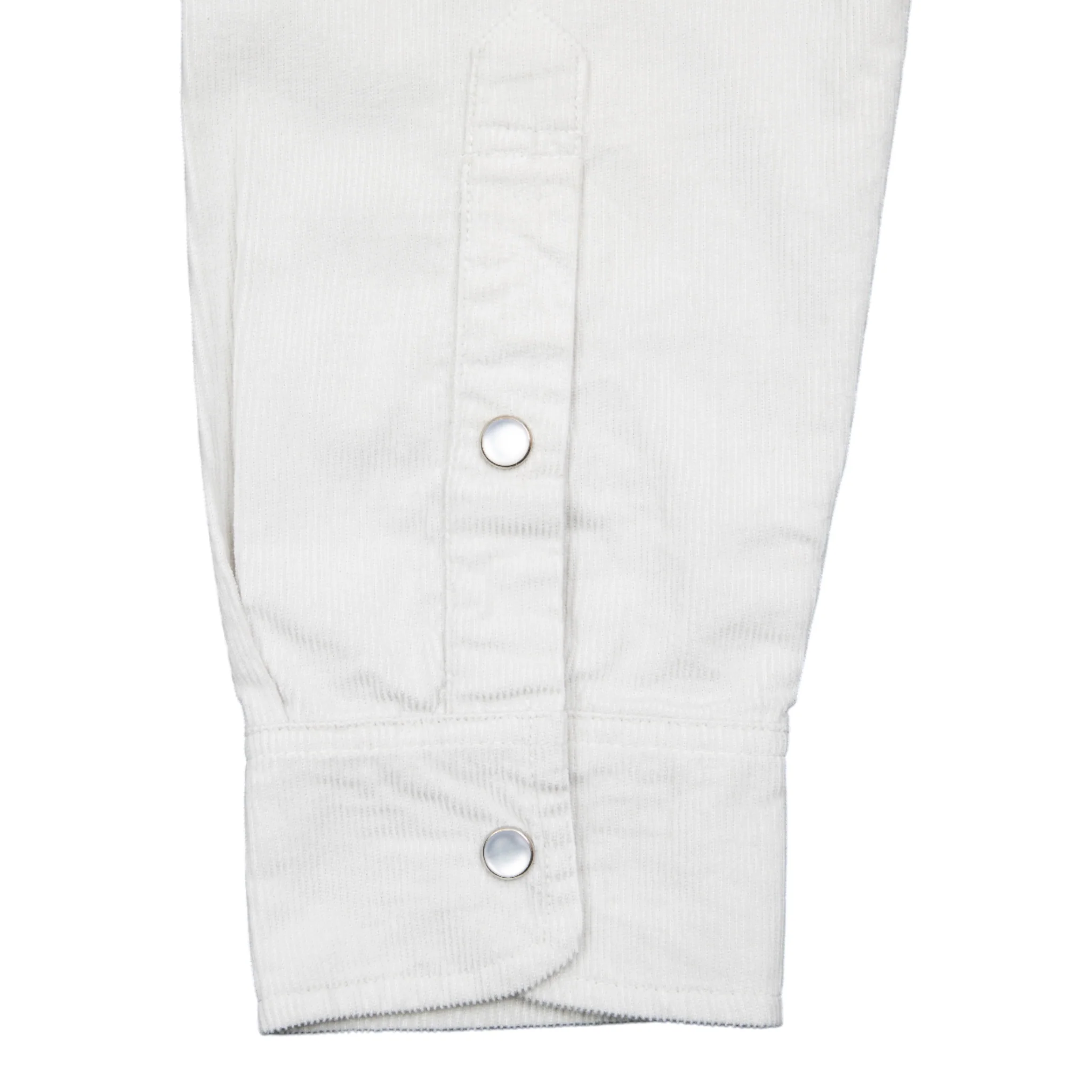 Texas Exes Corduroy Pearl Snap Solid Dress Shirt - Image 4