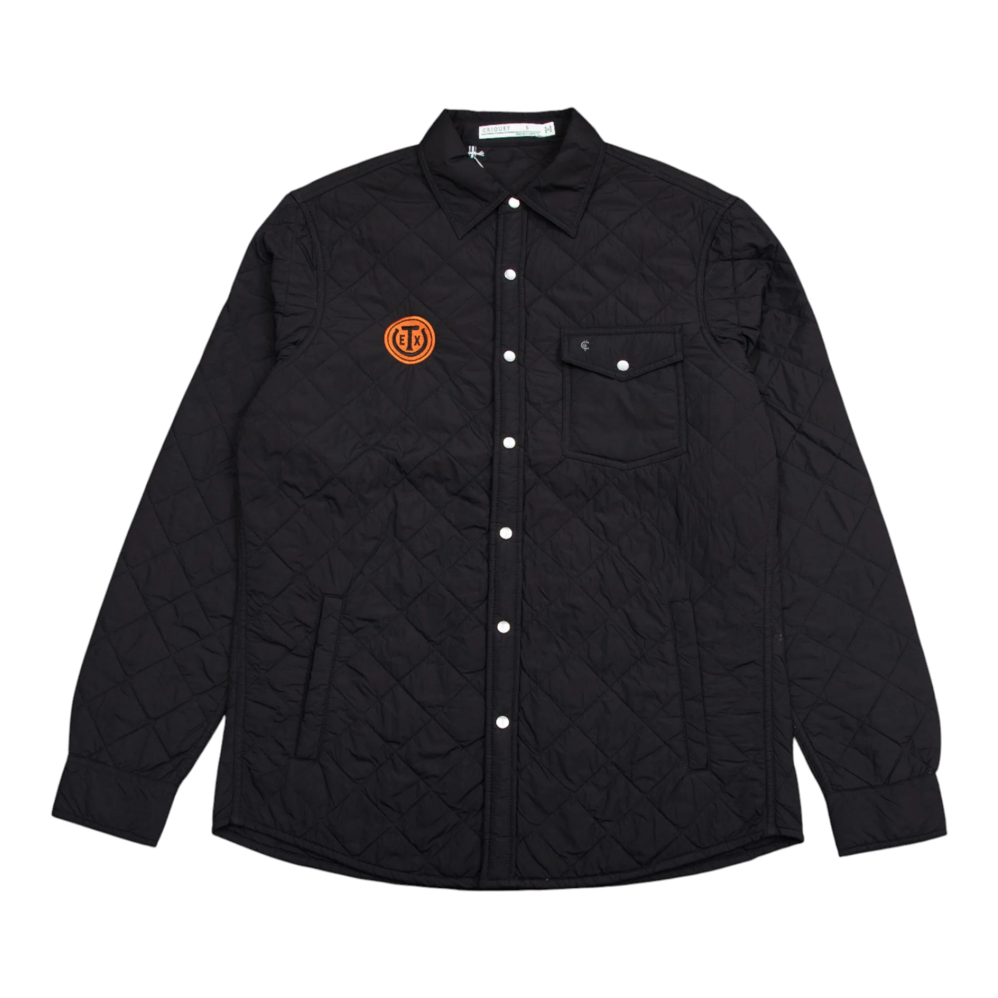 Texas Exes Quilted Shacket
