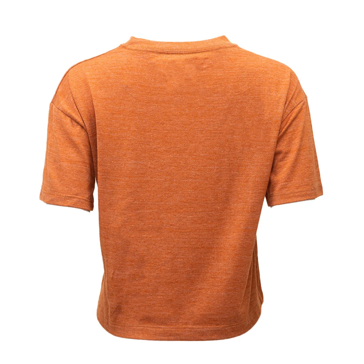 Texas Longhorn Heathered Cropped Graphic Tee - Image 3