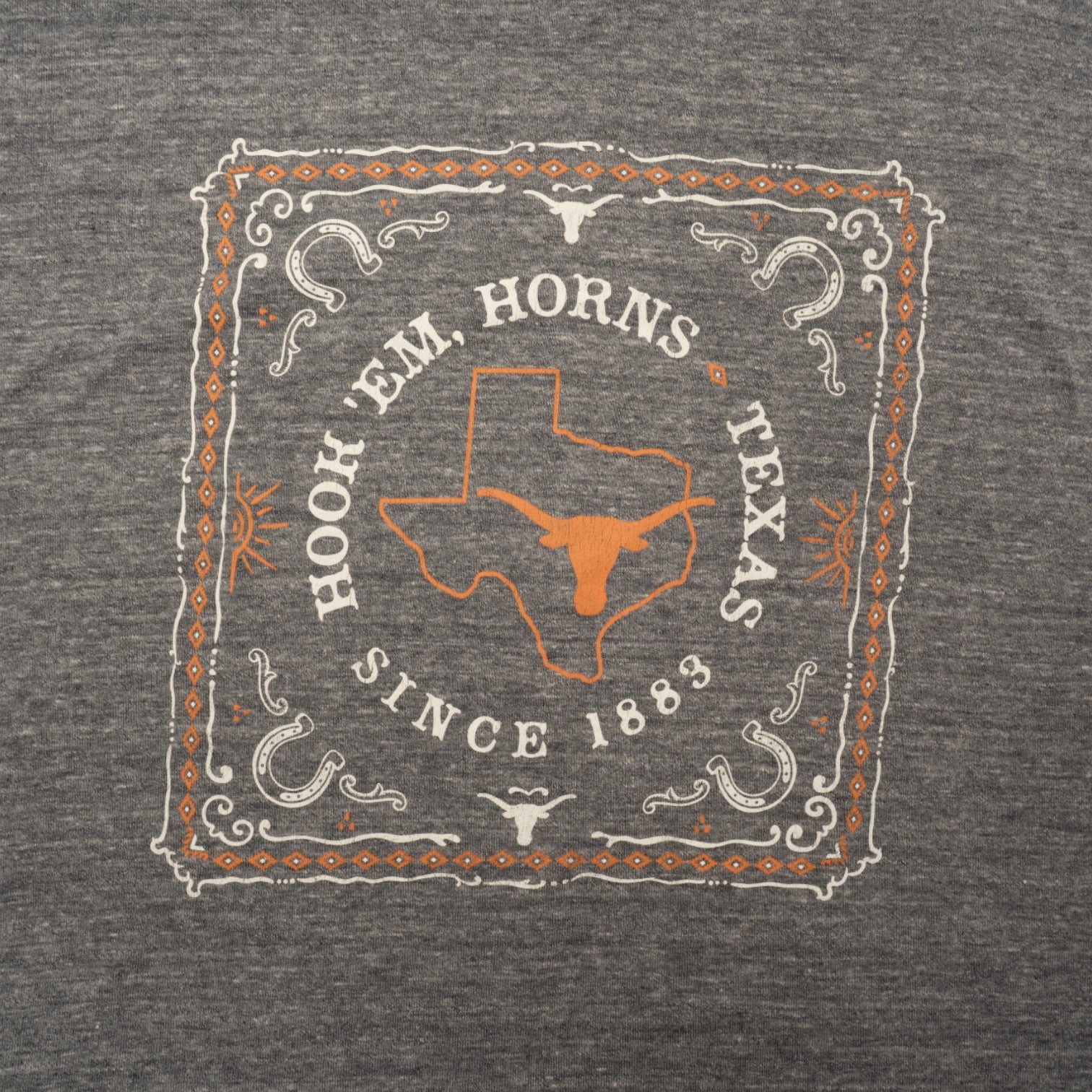 Texas Longhorns Bandana Midi Tee - Image 3