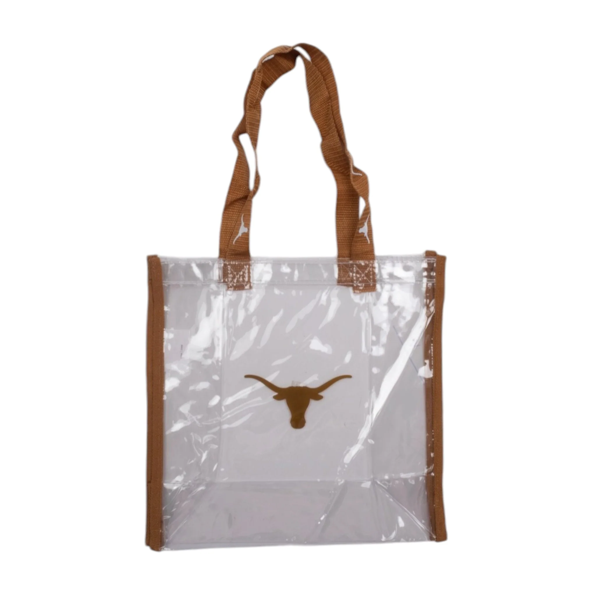 Texas Longhorns Clear Game Day Tote - Burnt Orange