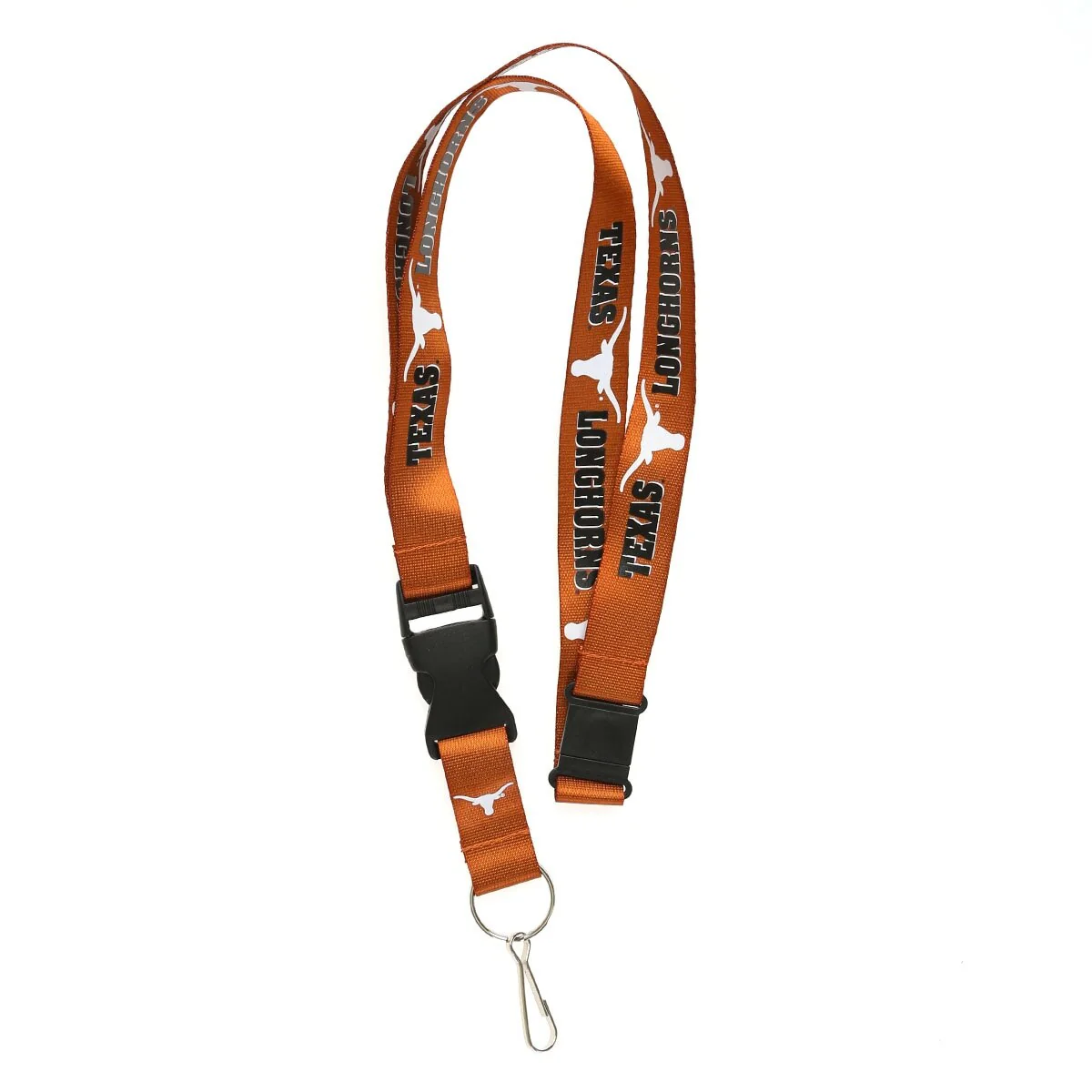 Texas Longhorns Detachable Lanyard