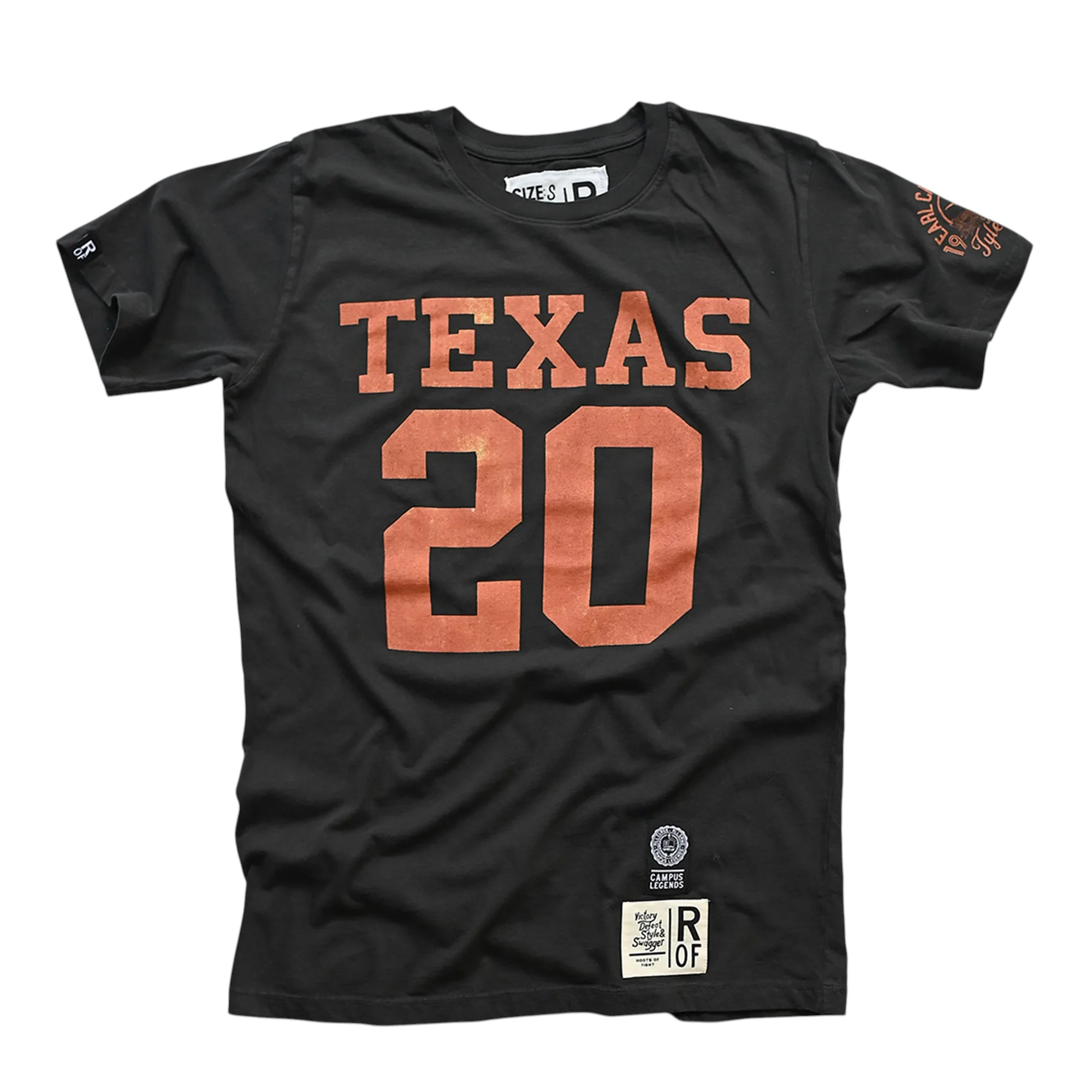 Texas Longhorns Earl Campbell #20 Tee - Image 3