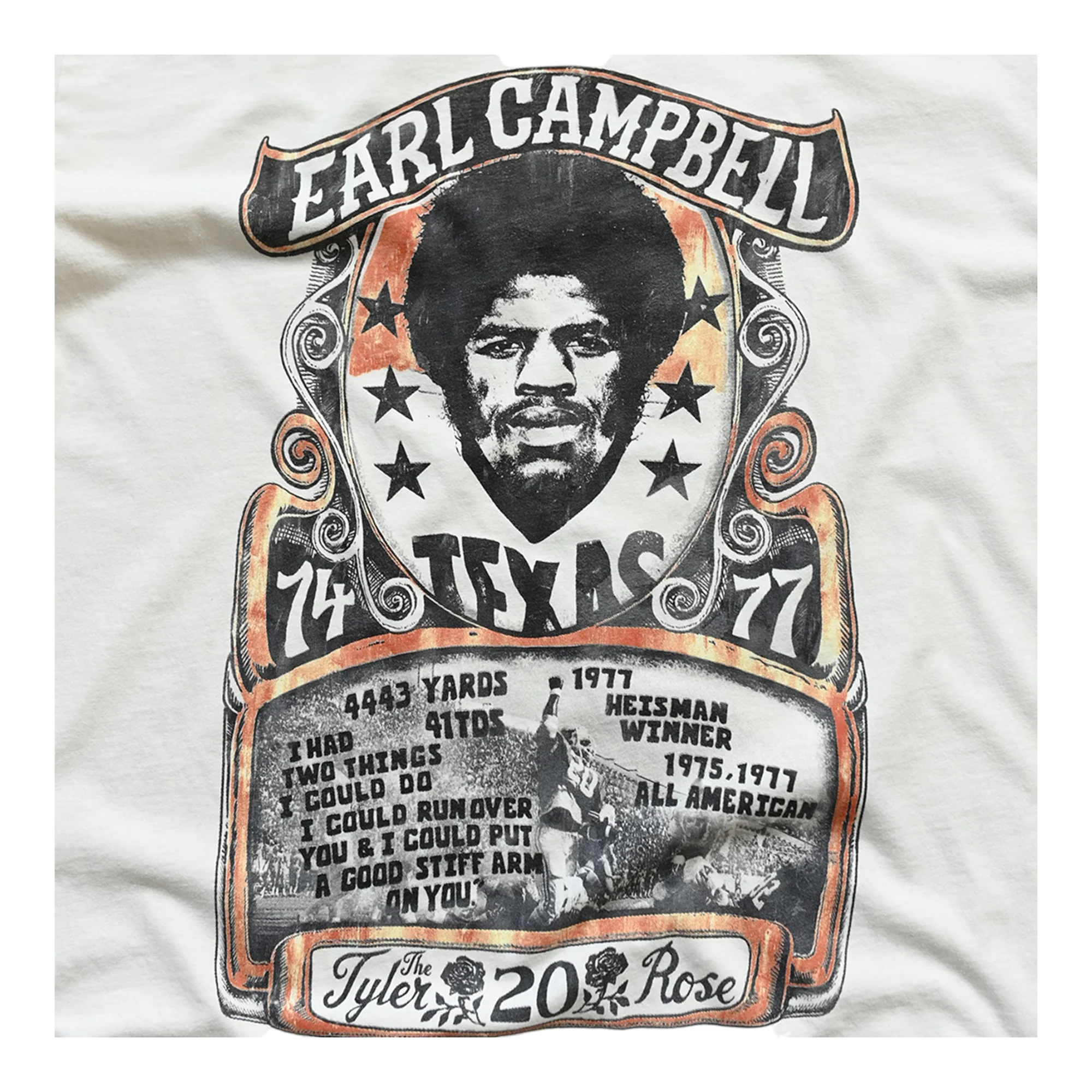 Texas Longhorns Earl Campbell Legacy Tee - Image 5