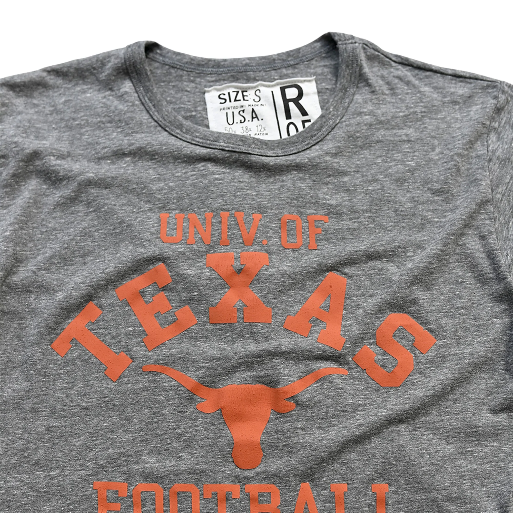 Texas Longhorns Football Tri-blend Tee - Image 5