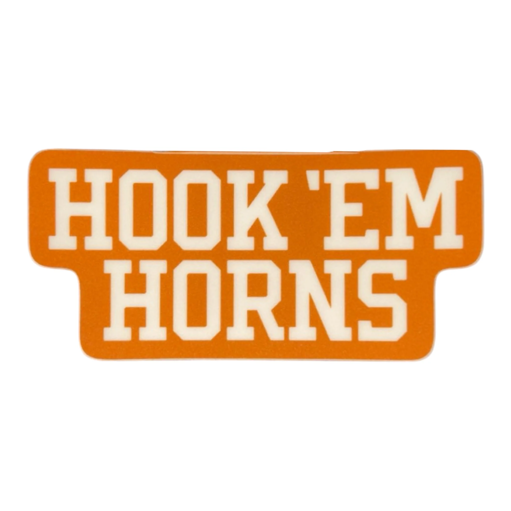 Sticker Hook 'Em Horns