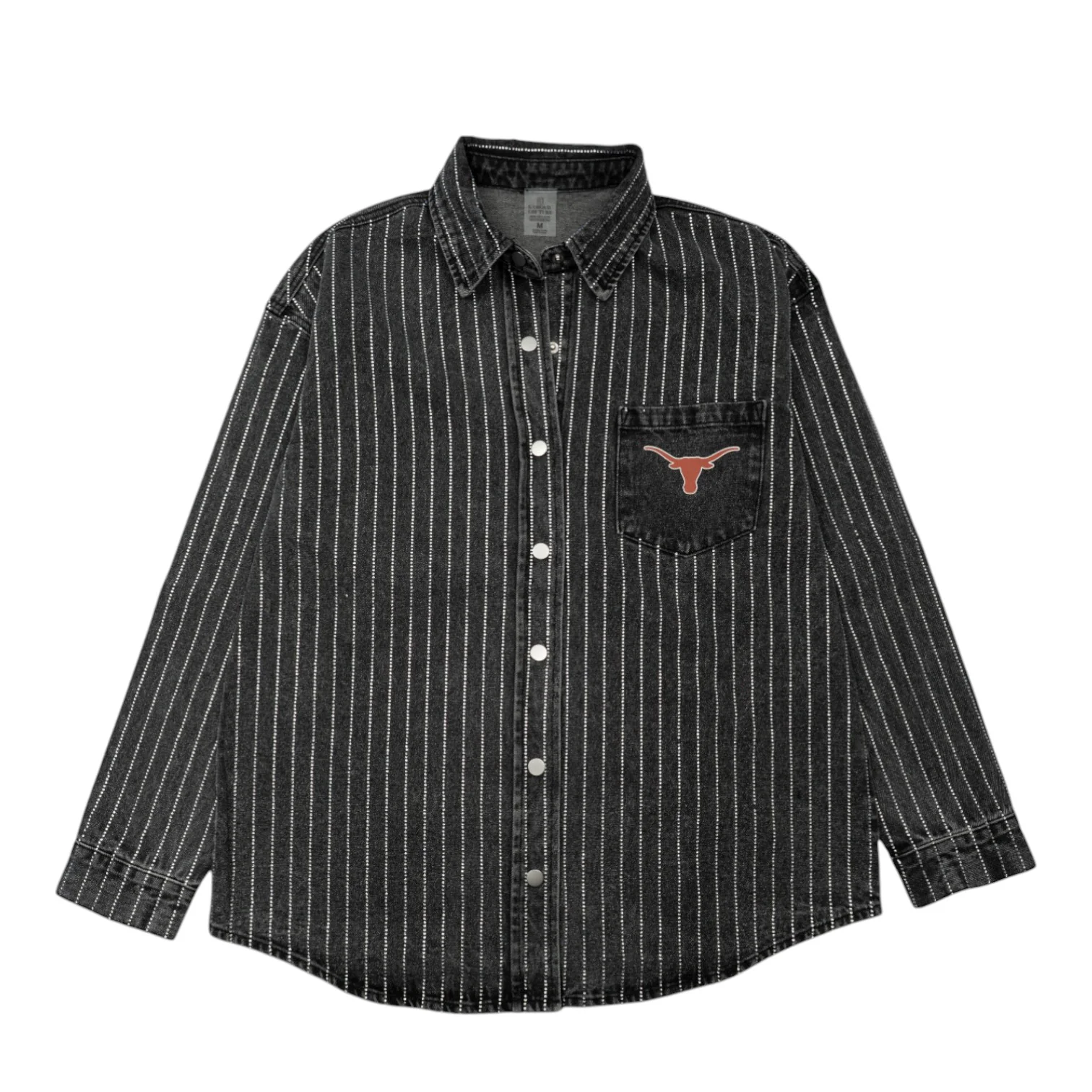 Texas Longhorns Instant Replay Rhinestone Denim Jacket