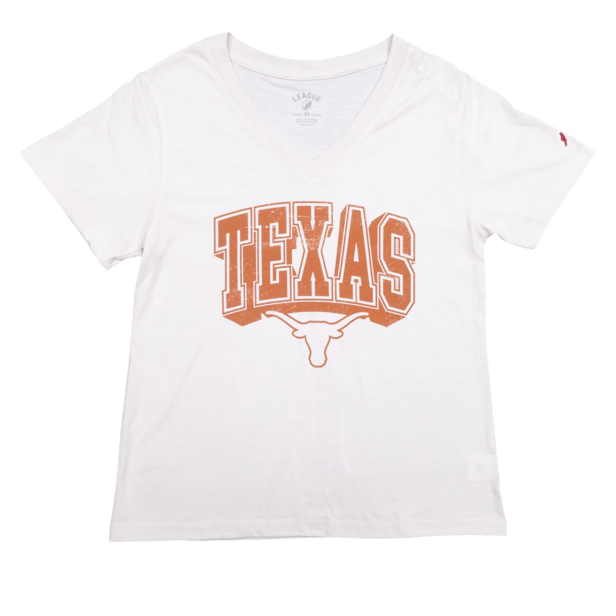 Texas Longhorns Intramural Distressed Boyfriend V-Neck Tee - Image 3