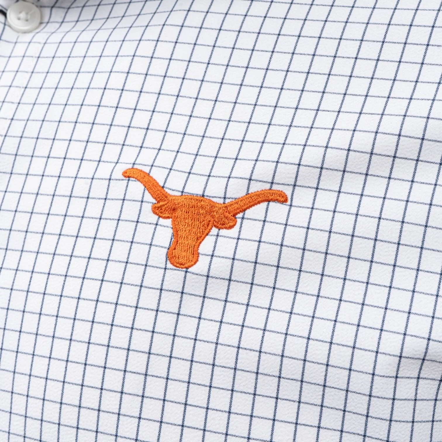 Texas Longhorns Leeward Mini Grid Dress Shirt - Image 2