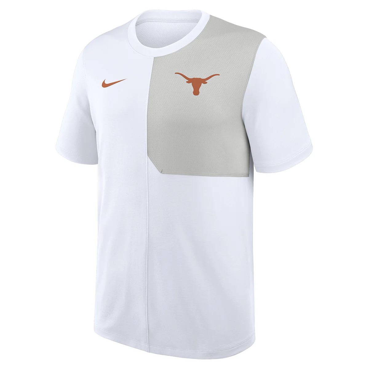 Texas Longhorns Nike Sideline Mesh Panel Coach Tee - Image 3