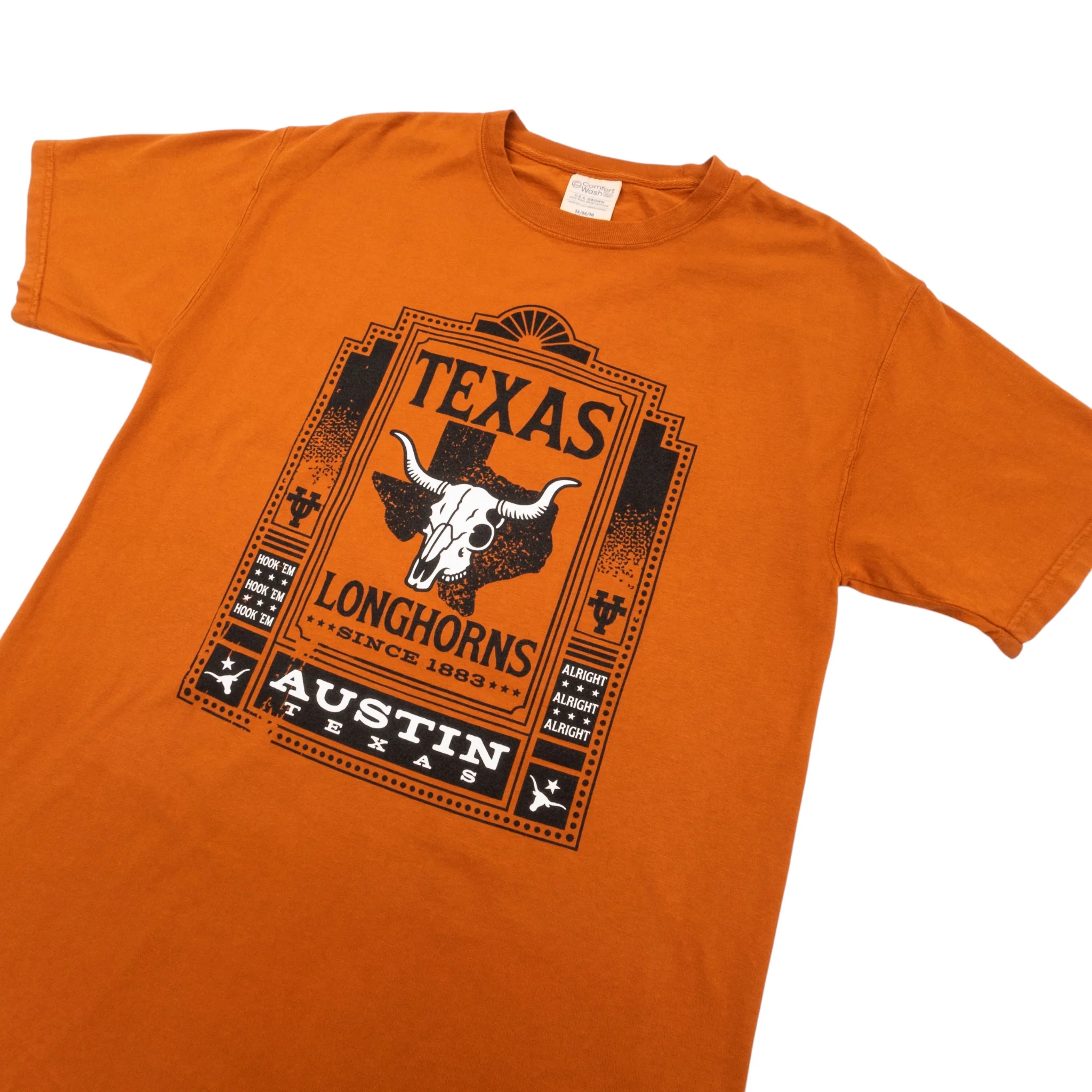 Texas Longhorns Skeleton ComfortWash Tee - Image 3