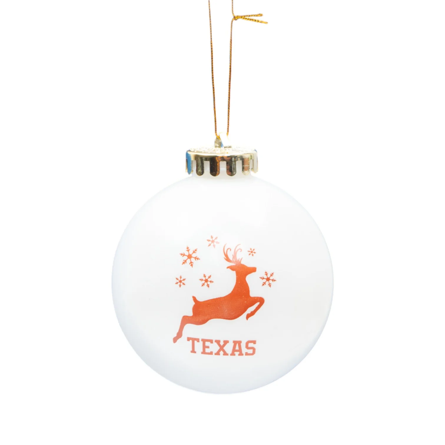 Texas Reindeer Ornament - Image 2