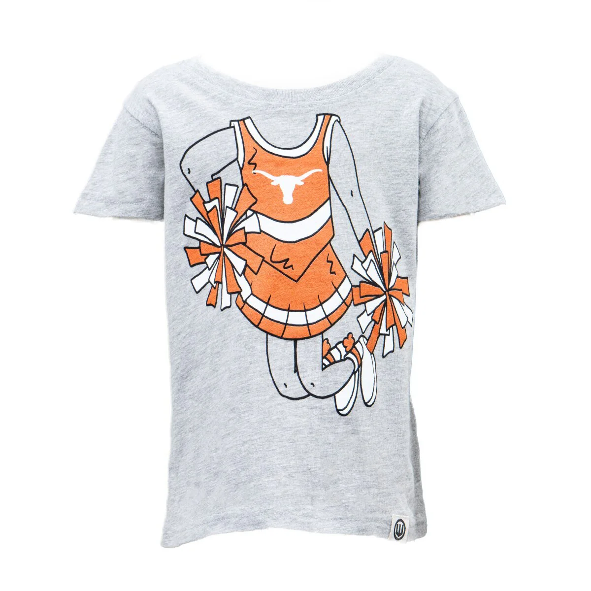 Toddler Texas Longhorns Cheerleader Tee
