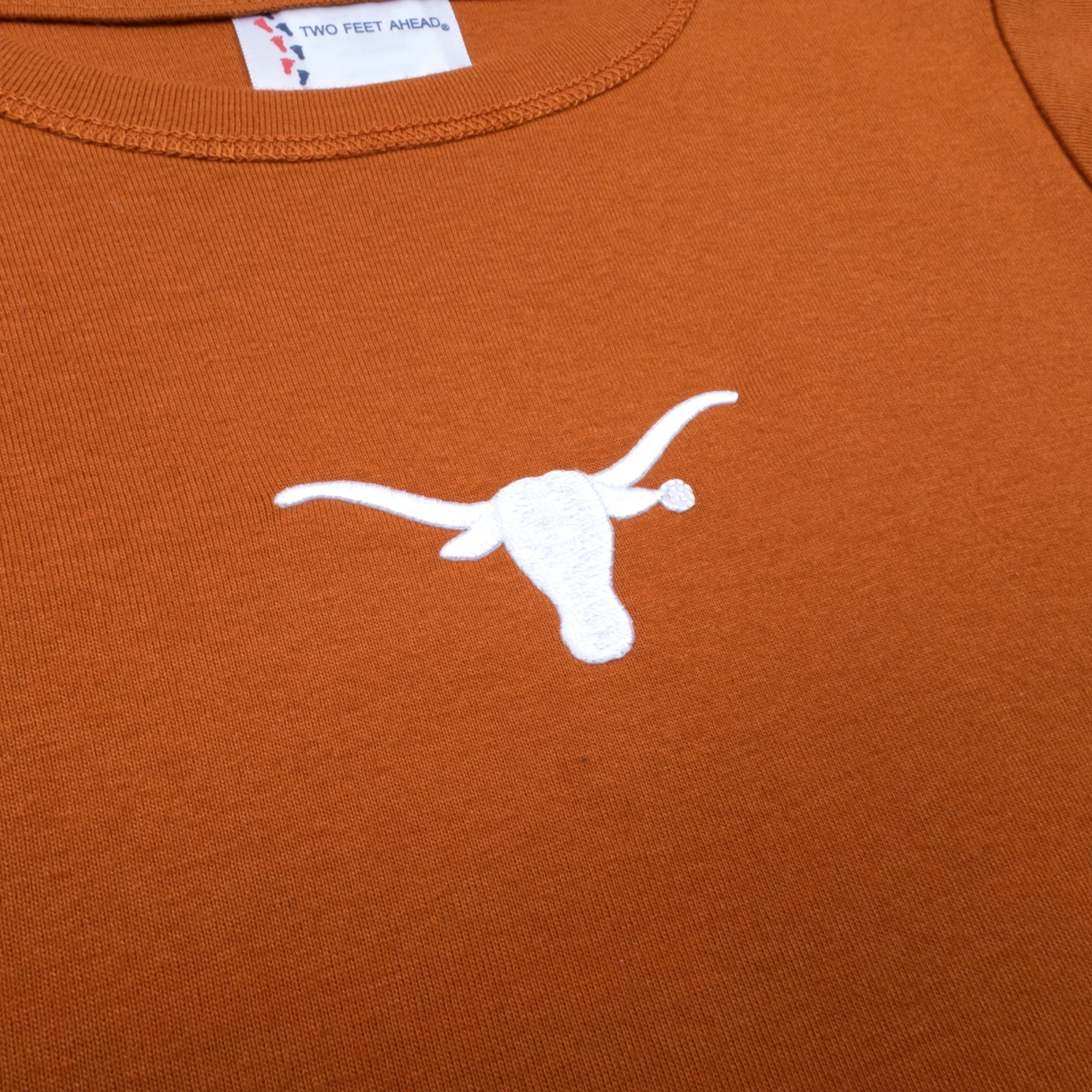 Toddler Texas Longhorns Lettuce Hem Tee - Image 2