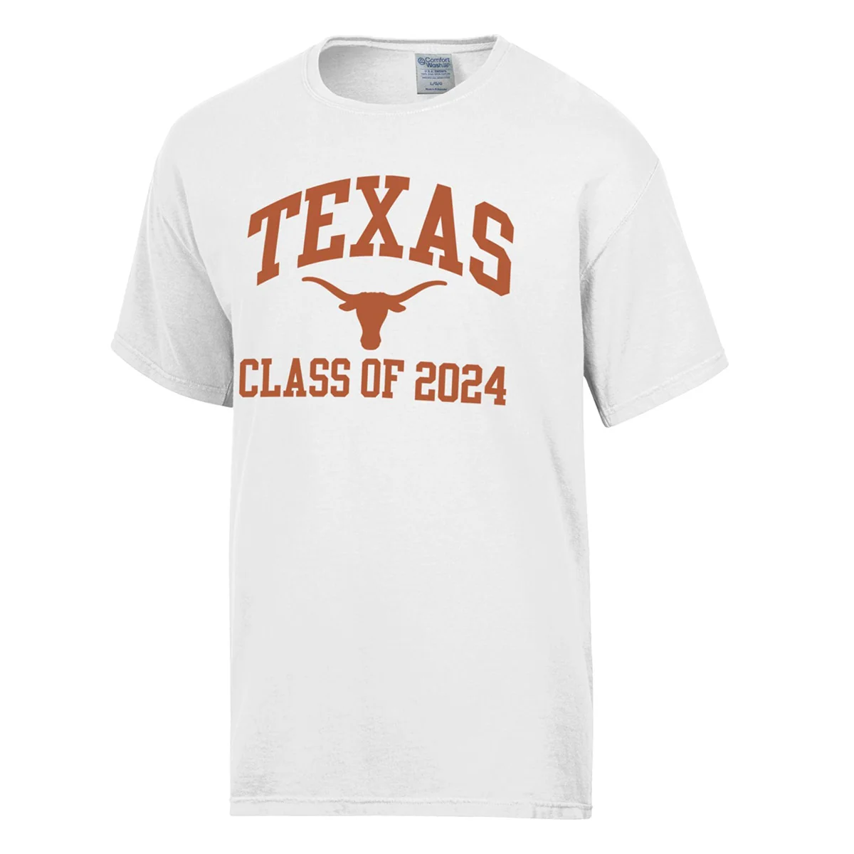 University of Texas Class of 2024 Grad Block ComfortWash Tee