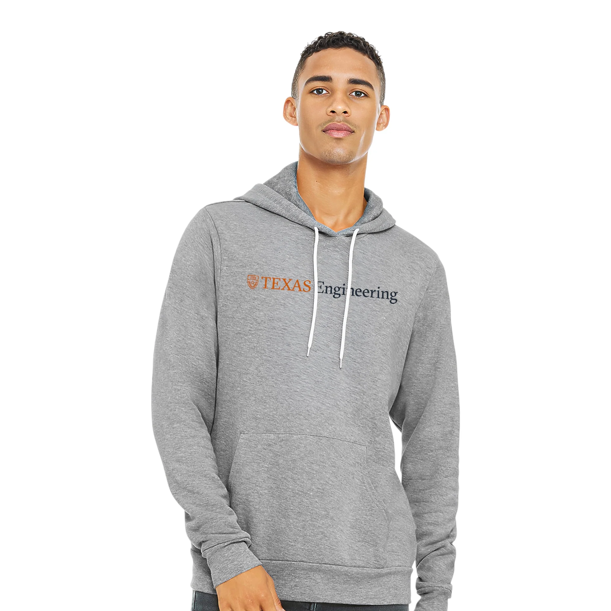 University of Texas School of Engineering Pullover Fleece Hood - Image 2