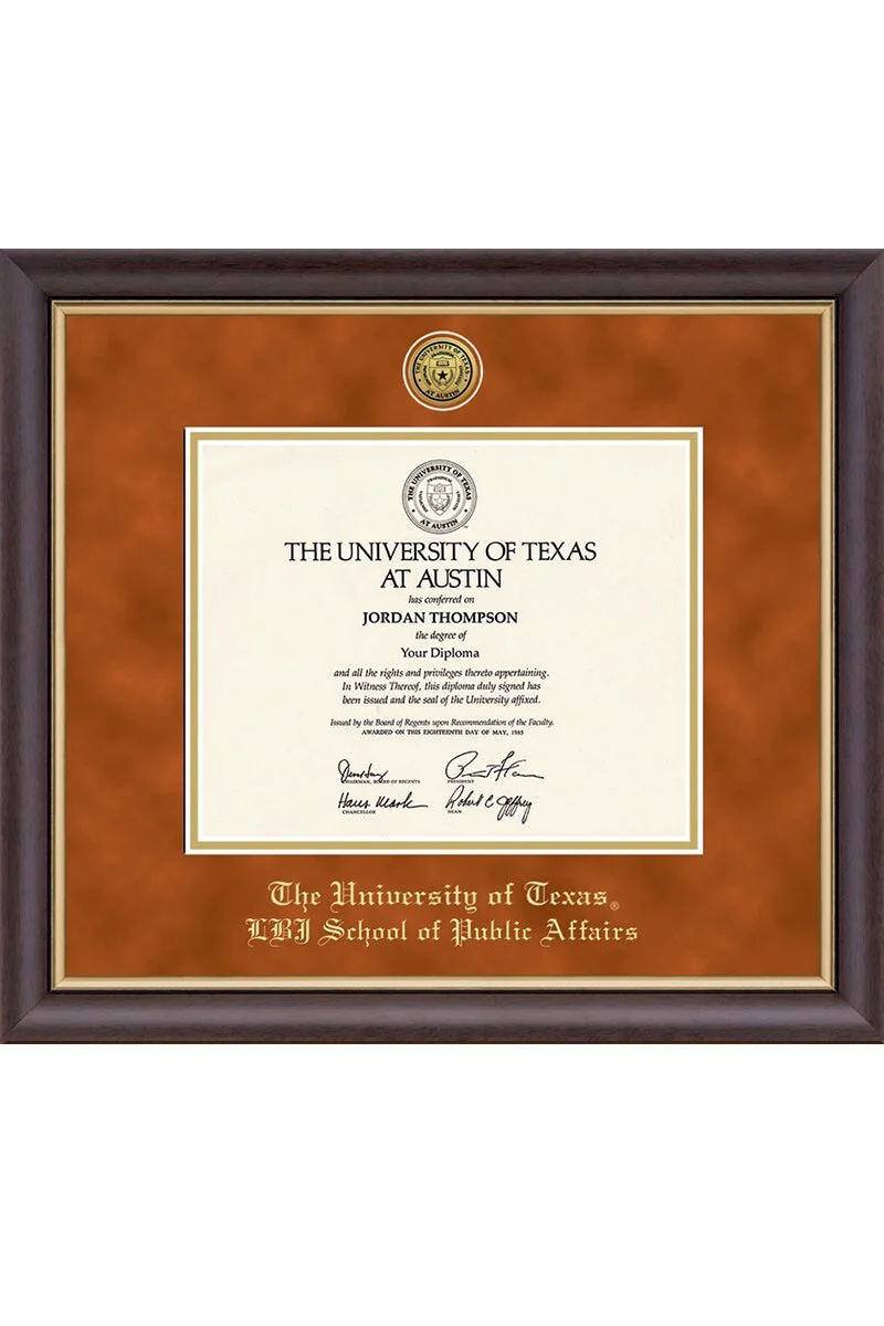 University of Texas College Name Diploma Frame - Image 5