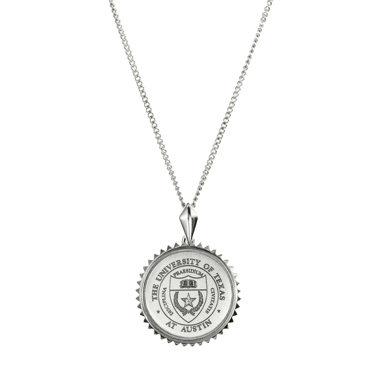 University of Texas Sunburst Crest Necklace - Image 2