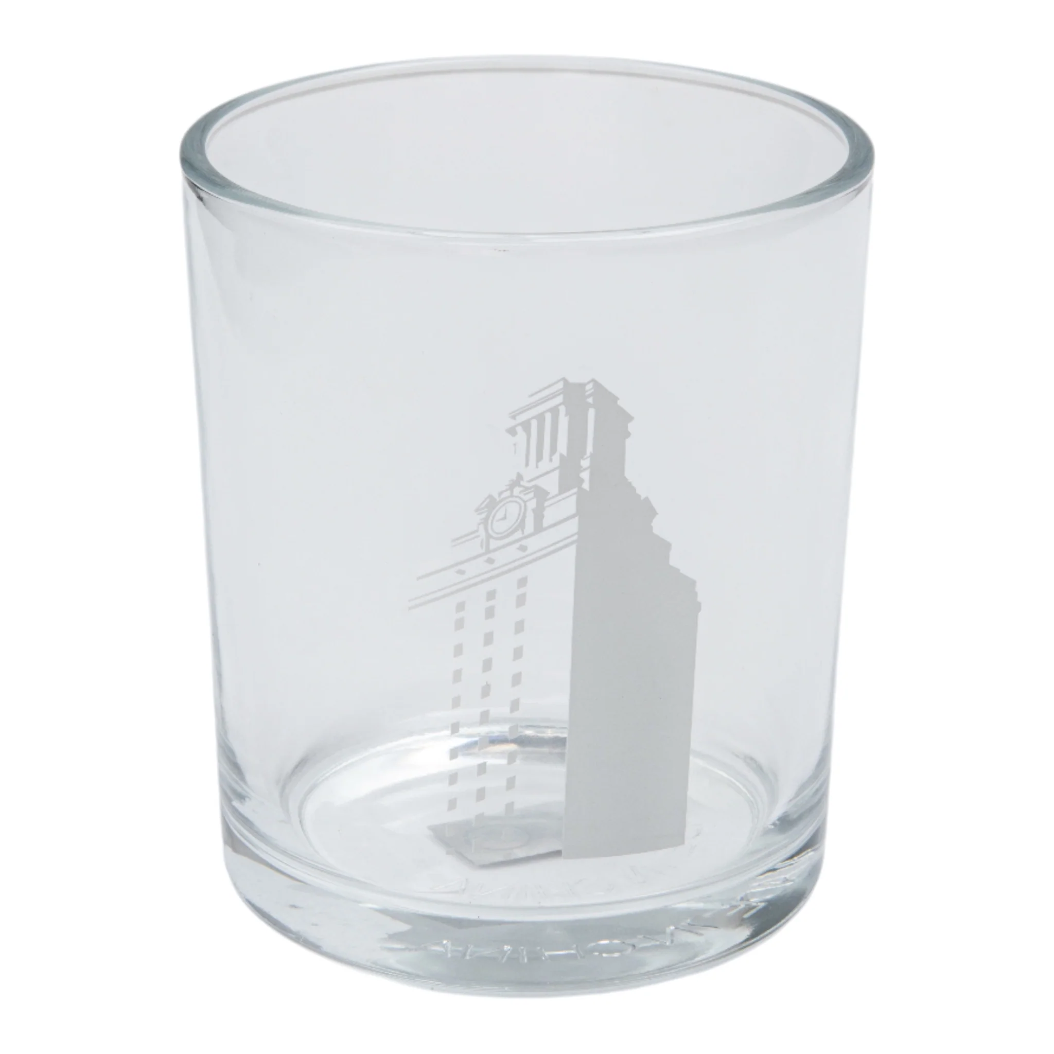 University of Texas Tower Etched Rocks Glass - 13.5oz