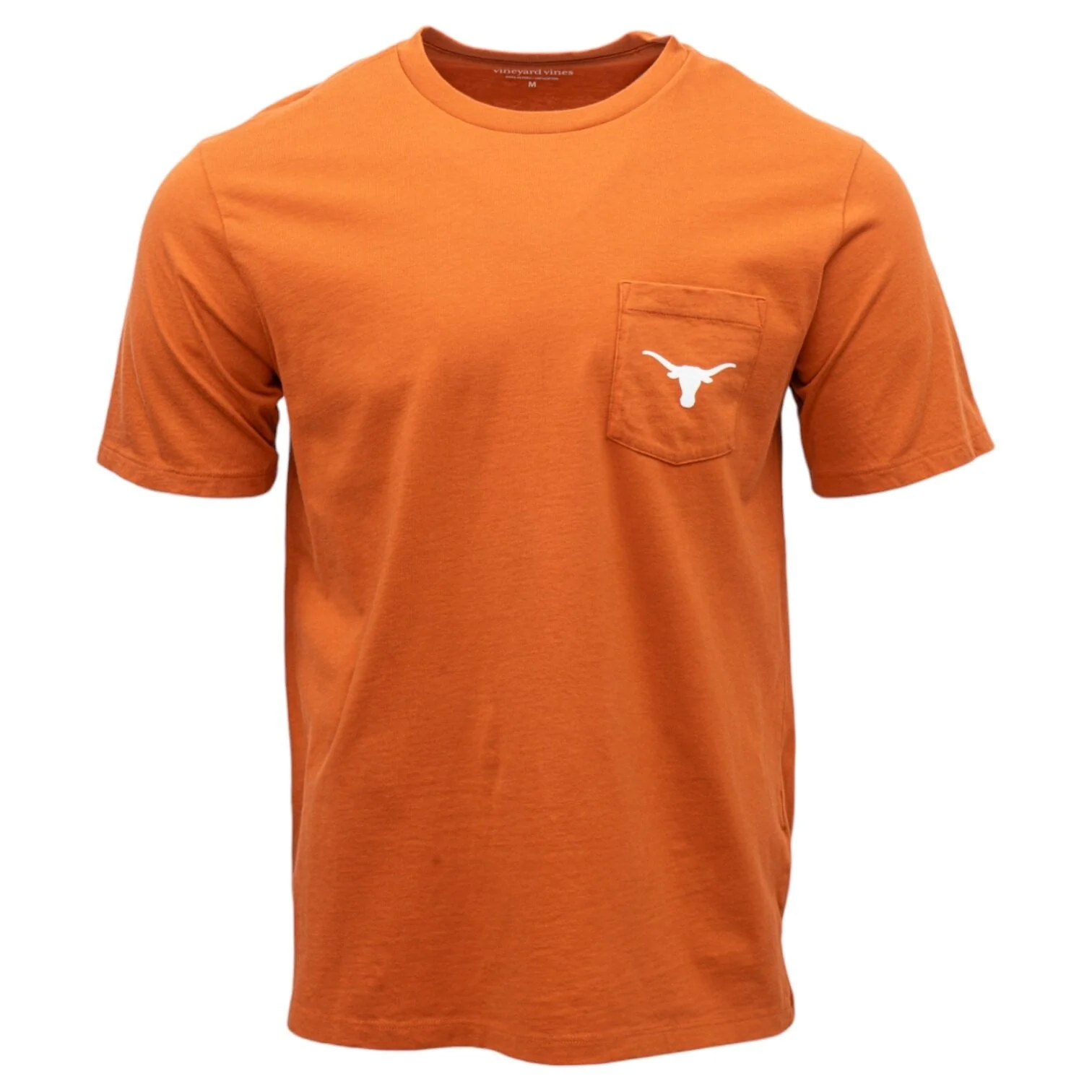 Vineyard Vines Texas Longhorns Pocket Football Whale Tee - Image 3