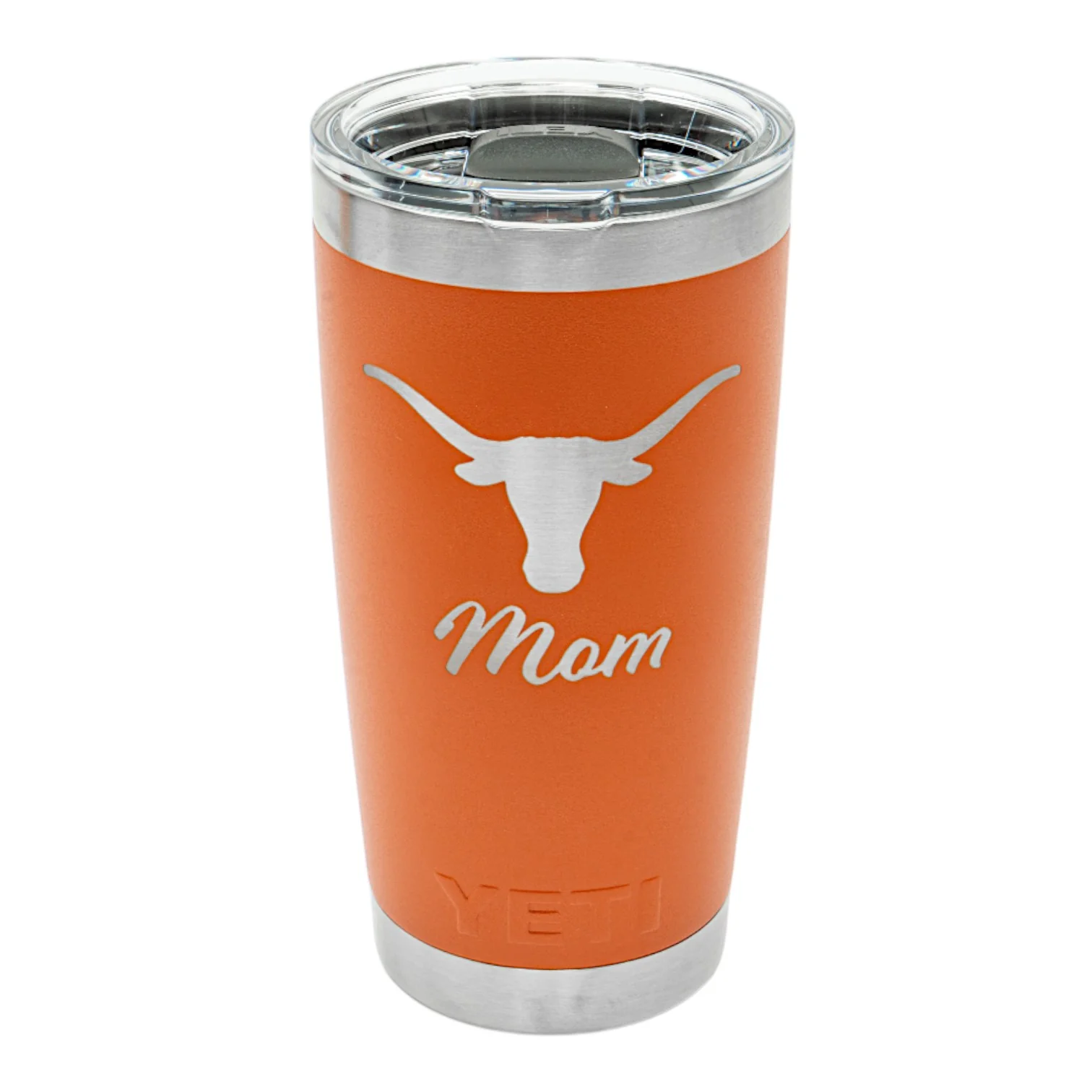 YETI Texas Longhorns Steerhead Over Script Mom Rambler Tumbler - 20 oz - Image 2