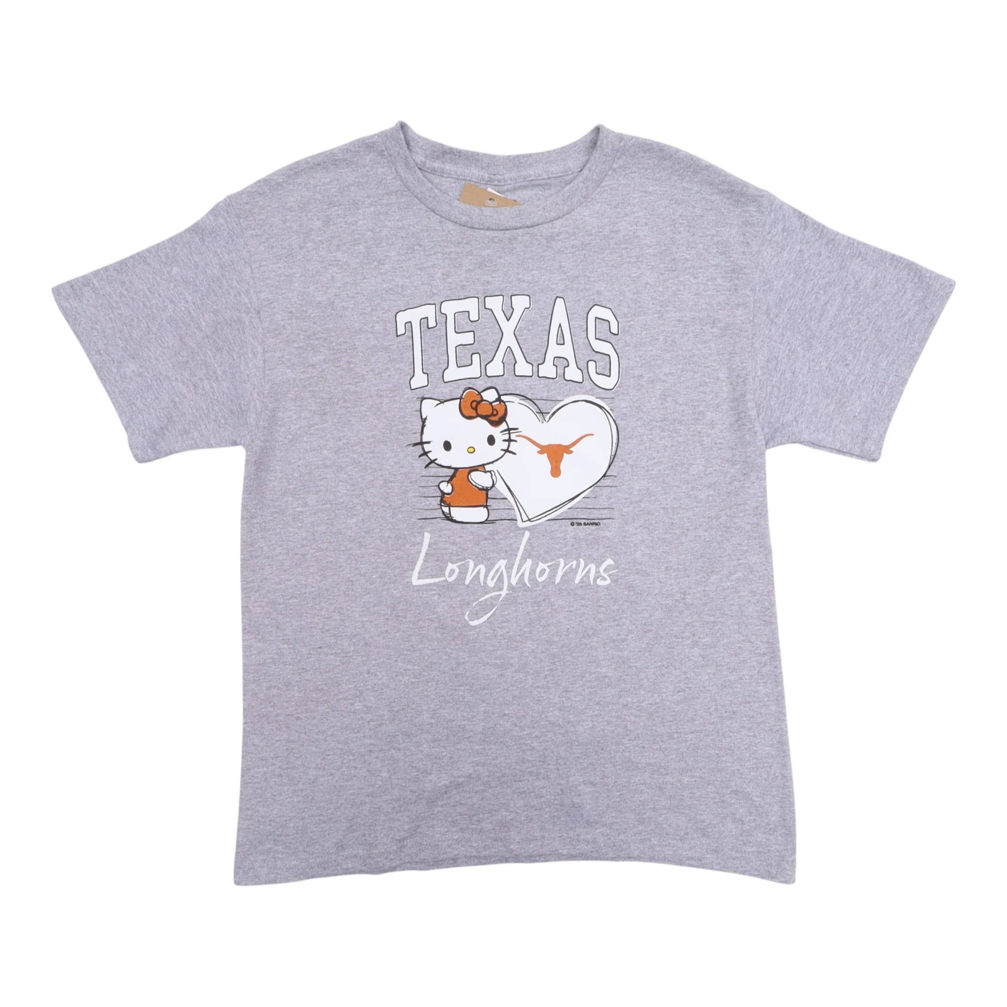 Youth Texas Longhorns Old English Hello Kitty Tee