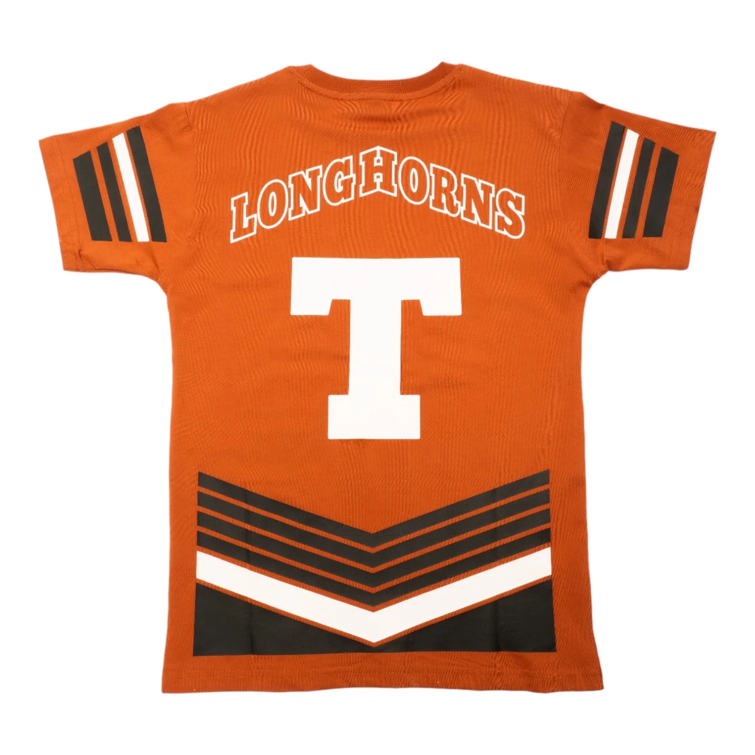 Youth Texas Longhorns Perfect Score Cotton Shirt Dress - Image 2